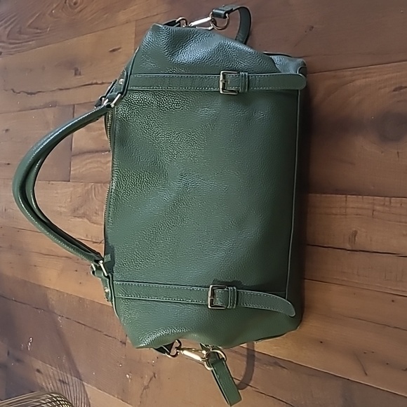 Ora Delphine Leather Satchel Crossbody - Picture 1 of 10